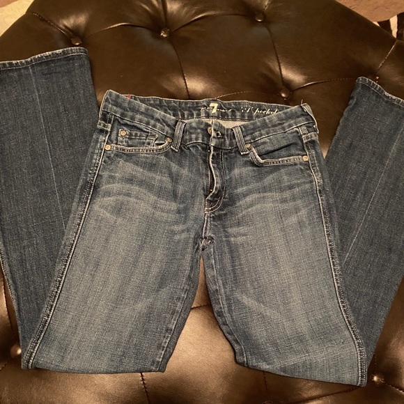 7FAM A pocket jeans size 28 - Picture 4 of 4